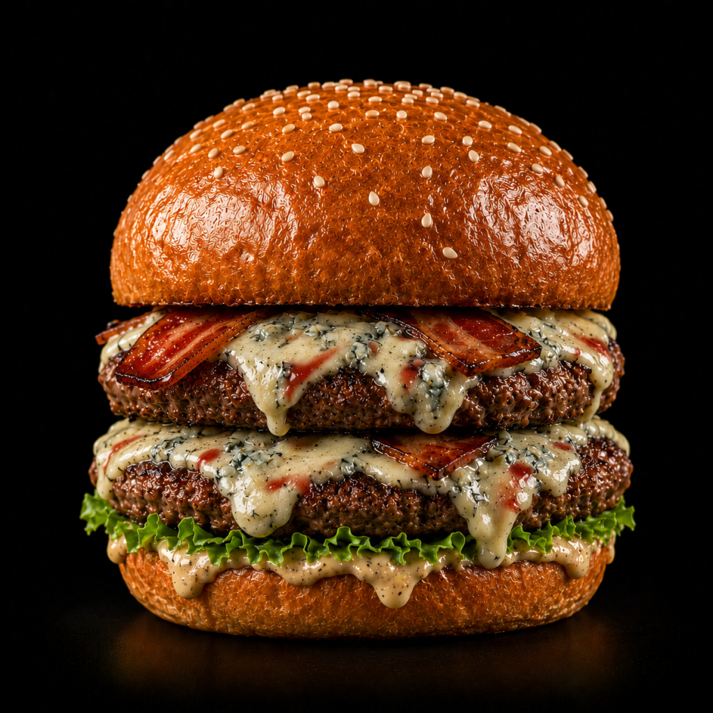 Blue Cheeseburger