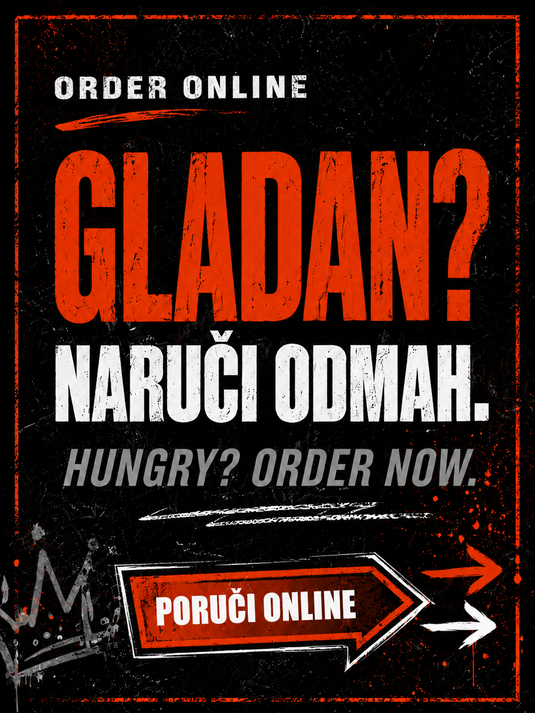 Gladan? Naruči odmah